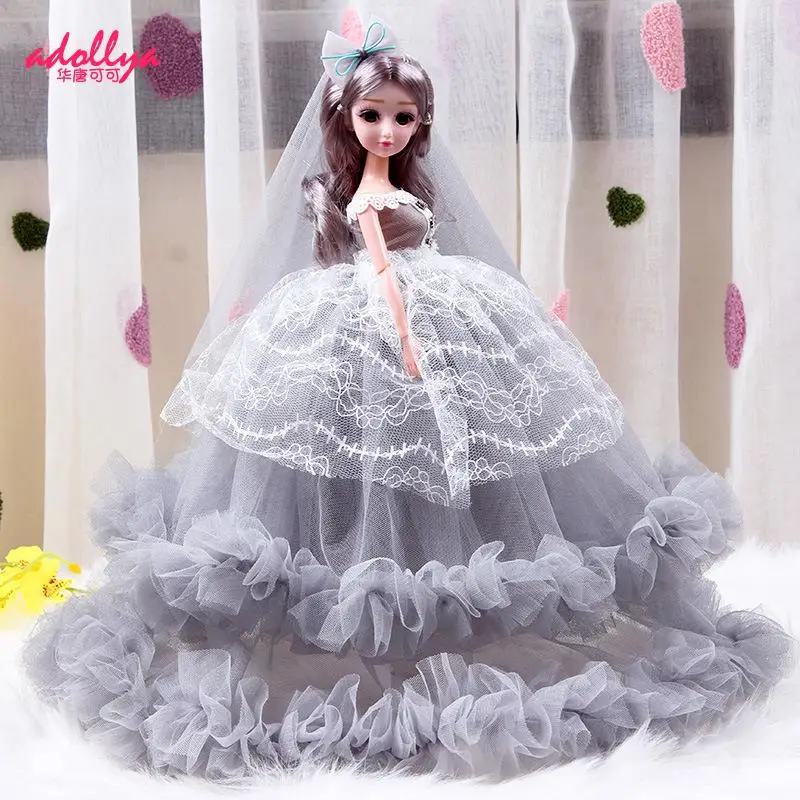 

Adollya 2021 Новинка 1/6 BJD кукла с одеждой Свадебный костюм принцесса мечта романтические куклы одежда для активных суставов Куклы Игрушки для де...