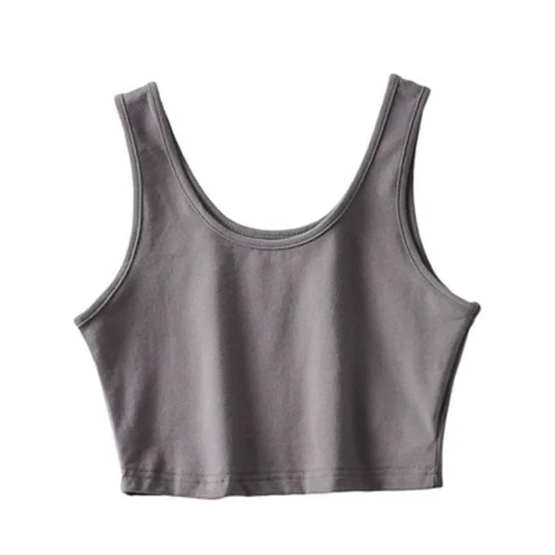 

Женский Короткий Спортивный костюм без рукавов, однотонный облегающий хлопковый костюм для бега и альпинизма