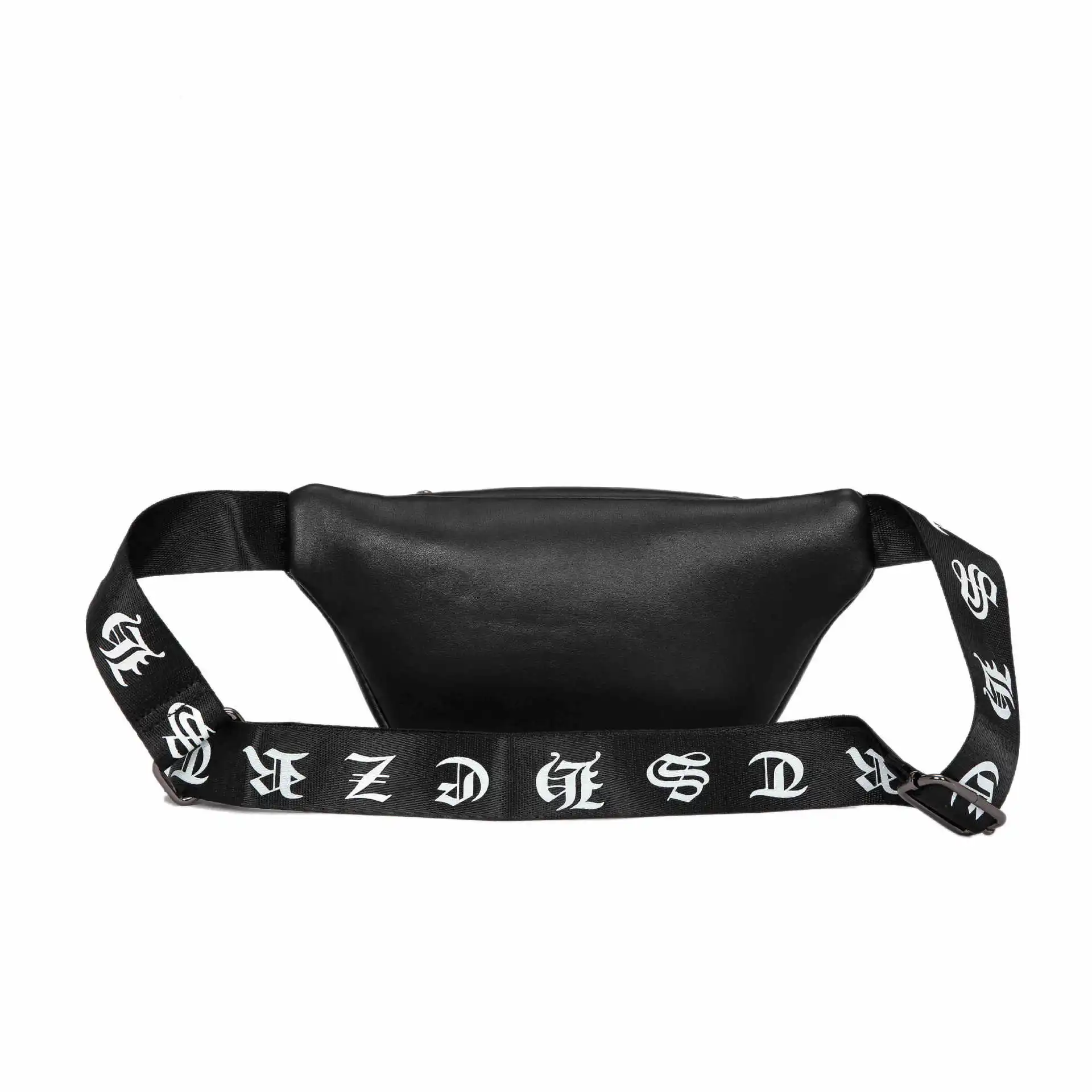 

Rock Skull Men's Waist Pack Rivet Chest Bag Luxury Waist Bag Women Banana Bag Punk Black Fanny Pack Leather Men Belt Bag Bum Bag