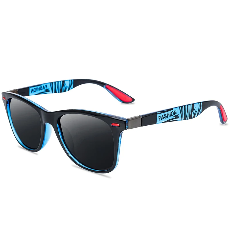 Спортивные мужские солнцезащитные очки поляризованные классический дизайн для