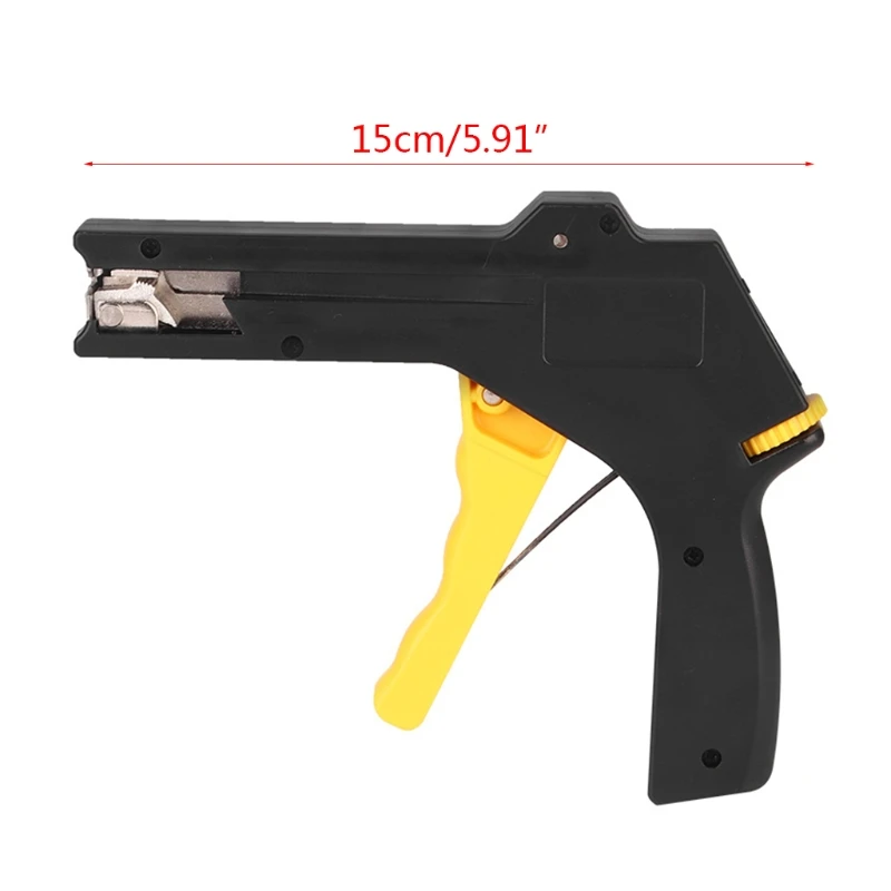

Cable Tie Gun Pliers Adjustable Fastening & Cutting Cable Zip Tie Tool for Plastic Nylon Cable Tie Fasten