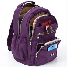 2020 New Waterproof Nylon Backpack Women Large Capacity Travel Backpack Leisure Laptop Backpack School Bags for Girls Mochila