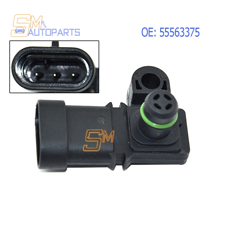 55563375 New Intake Manifold Air Pressure Sensor MAP Sensor Fits For Chevrolet OPEL Cruze 55 563 375 5WK96820