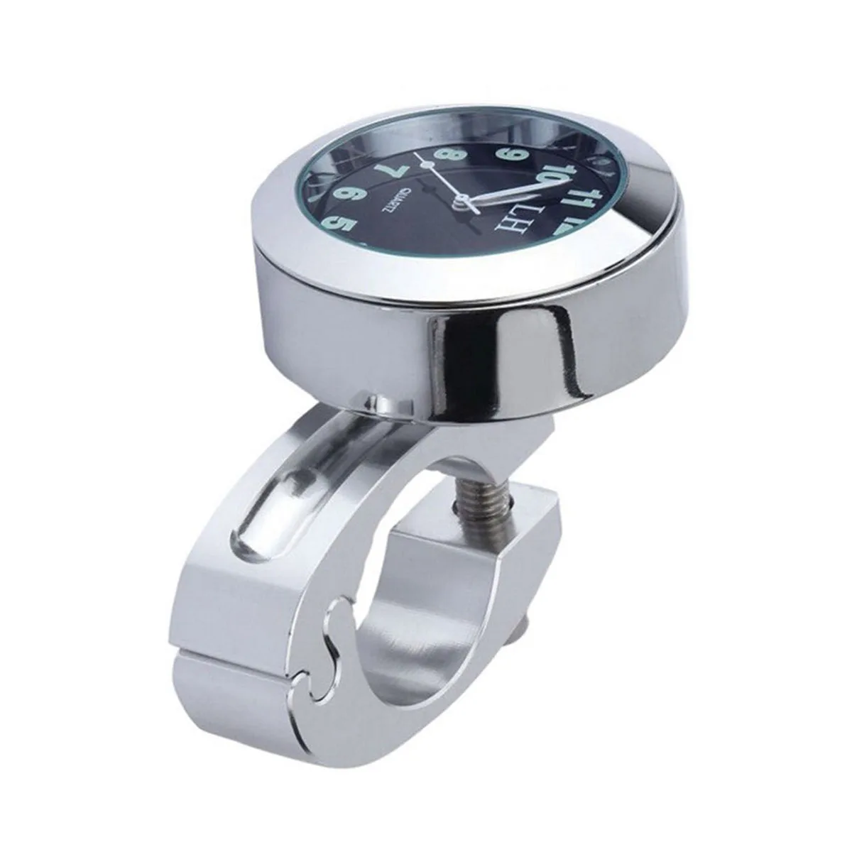 

Clock Motorcycle Handlebar Watch Digital Motorbike Mount Car Dashboard Waterproof Mini Handbar Accessory For 8 Bike 7