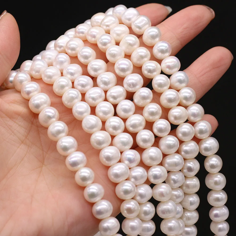 

Бусины Из Натурального пресноводного жемчуга 8-9 мм