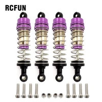 4pcs metal shock absorber damper for wltoys 124019 124018 144001 rc car spare parts upgrade accessories
