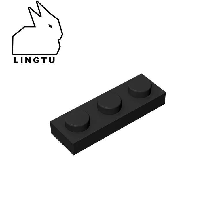 LINGTU строительный блок для бренда Fro Lego 3623 1x3 пластин Развивающие детские