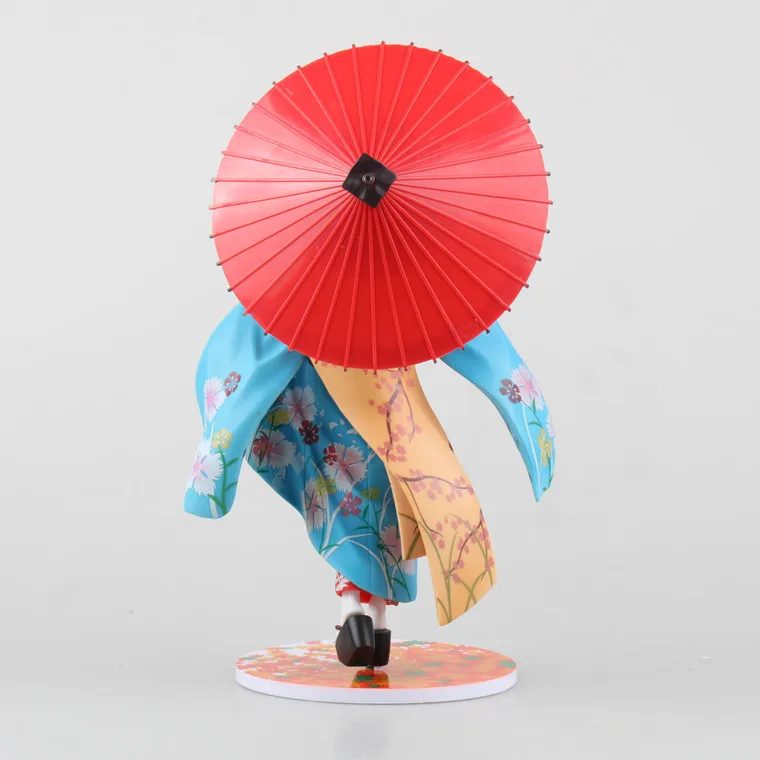 Японское аниме фигурка Puella Magi Madoka Magic Kaname Madoka кимоно Ver 22 см ПВХ 1/8 Масштаб Модель Коллекция Kawaii Девушка Кукла