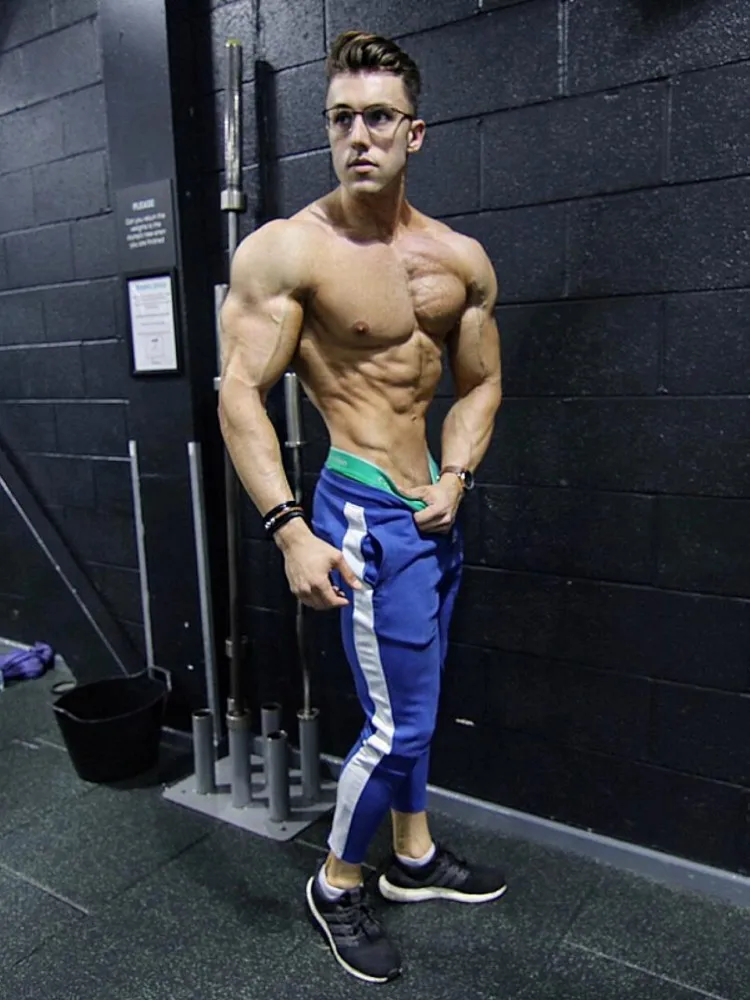 Men Joggers Pants 2019 Autumn New Mens Sweatpants Leisure Cotton Casual Men's Workout Slim Fit Trousers | Мужская одежда