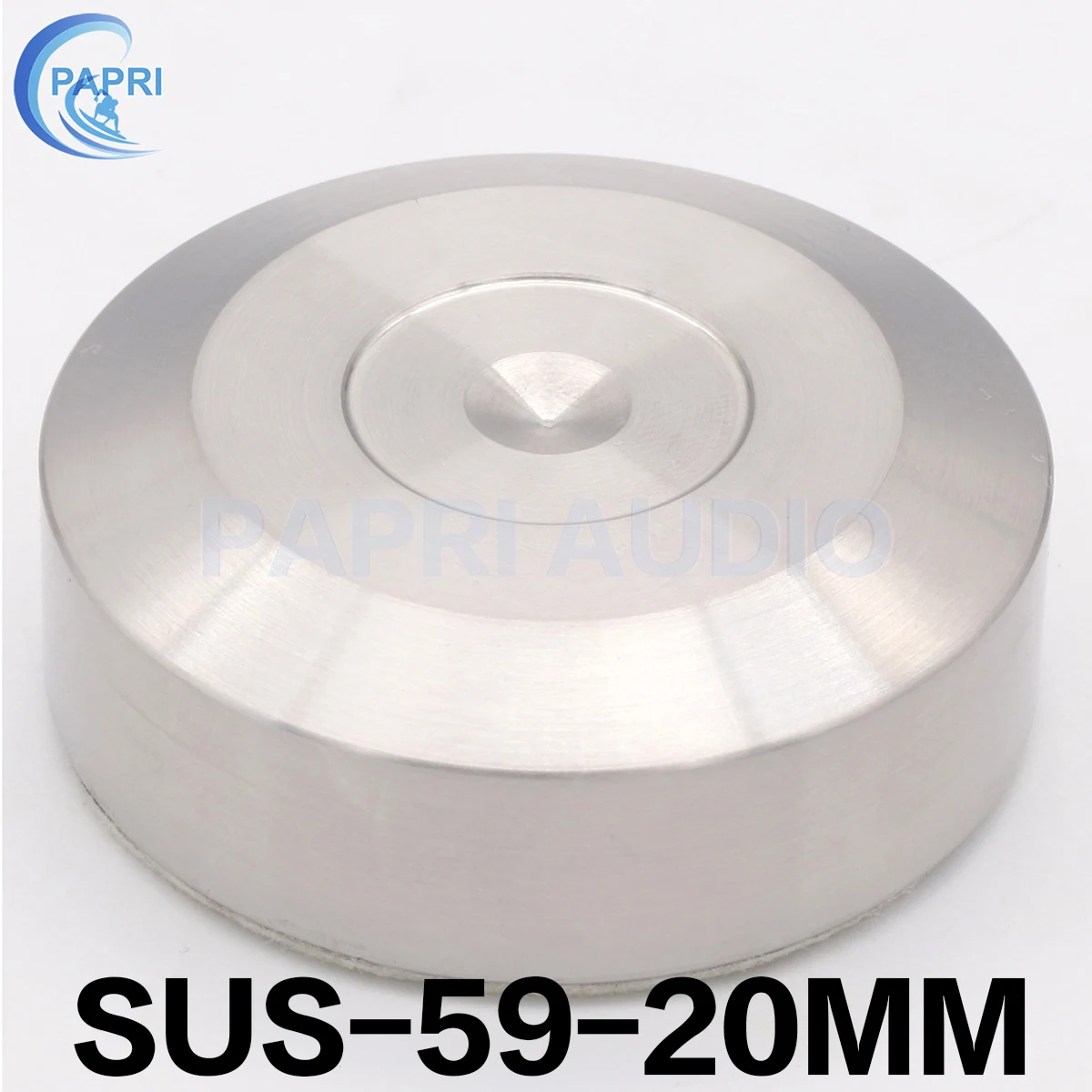 SUS-59-20MM PAPRI 4 шт. 29*8 39-8MM49x15MM 59-20 мм база из нержавеющей стали ножки колодки диски для DCA CD плеер динамик стенд шипы аудио усилитель - Цвет: SUS-59-20MM