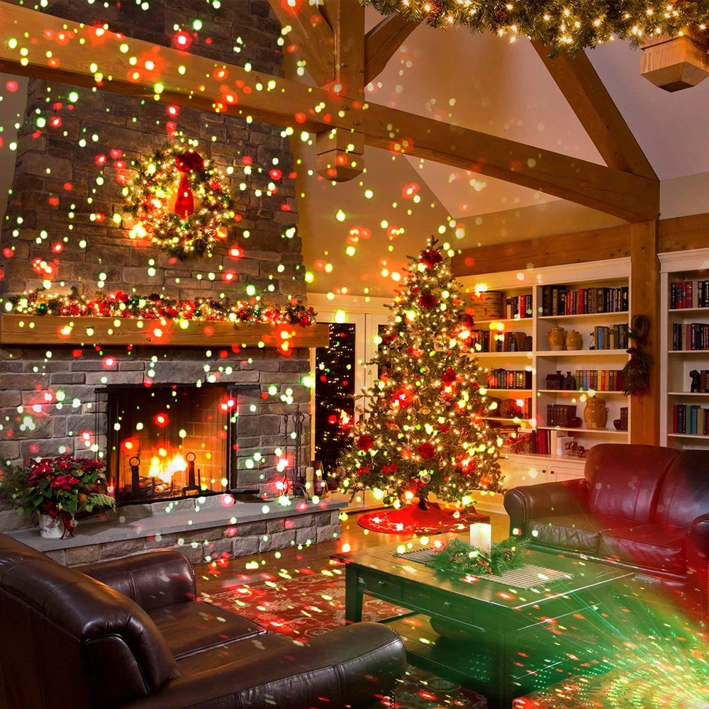 Движущийся лазерный проектор с полным небом и звездами ландшафтный светильник