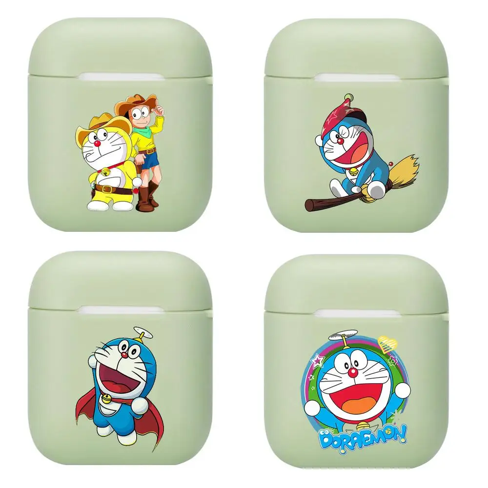 

Cartoon cute jingle cat Soft Silicone Cases For Apple Airpods 1/2 Protective Case Bluetooth Wireless Earphone Cover For Apple Ai