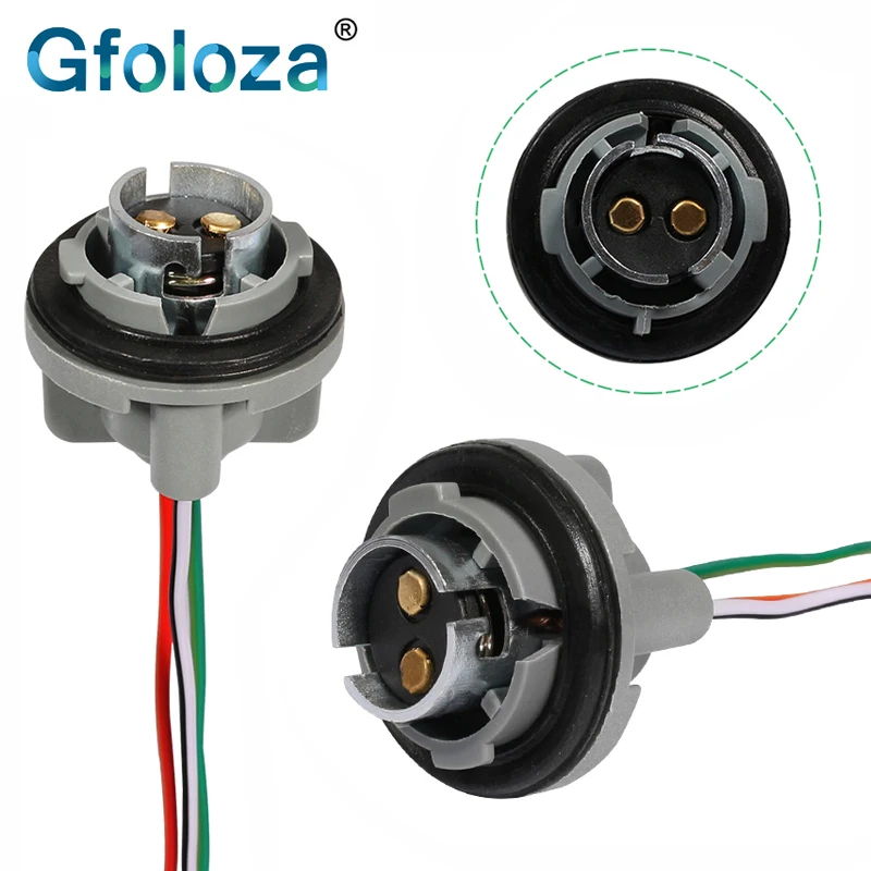 2 шт. патроны для ламп Gfoloza 1157 BAY15D P21/5 Вт 1156 BA15S P21W|База| |