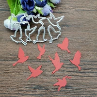 birds a flock of sky birds decoration metal cutting dies craft stamps die cut embossing card make stencil frame
