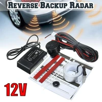 electromagnetic car reverse radar sensor kit no holeseasy install reversing truck parking bumper guard backup parking system