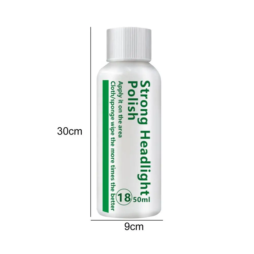

News 50ML Car Headlight Repair Coating Solution Repair Kit Oxidation Rearview Coating Headlight Polishing Anti-scratch Liquid