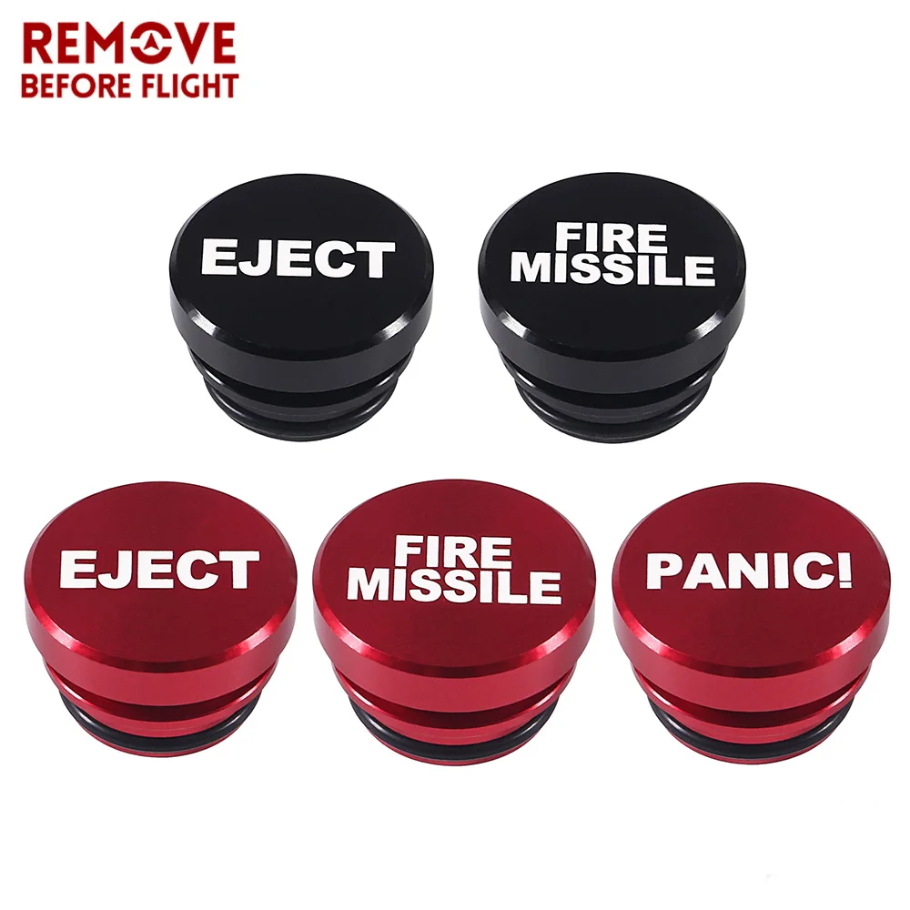 

Car Cigarette Outlet Cover Socket Plug Universal Eject Fire Missile Button 12V Car Cigarette Lighter Cover Auto Accessories
