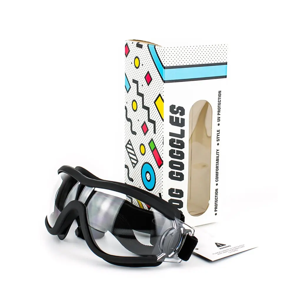 

Pet Goggles Dog Supplies Transparent Dog Glasses Waterproof Windproof Snow Goggles Uv Big Dog Glasses