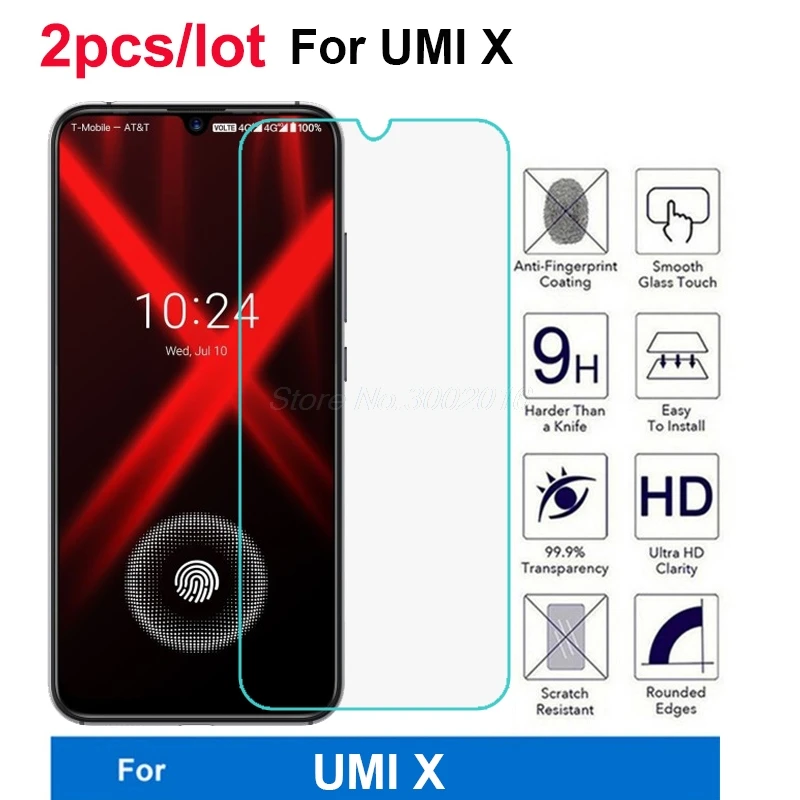 Закаленное стекло для UMIDIGI S3 S5 PRO 2 шт. защита экрана 9H Взрывозащищенная защитная