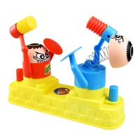 parent child board arcade party double play games funny villain head spring toy table sport battle game for children interactive
