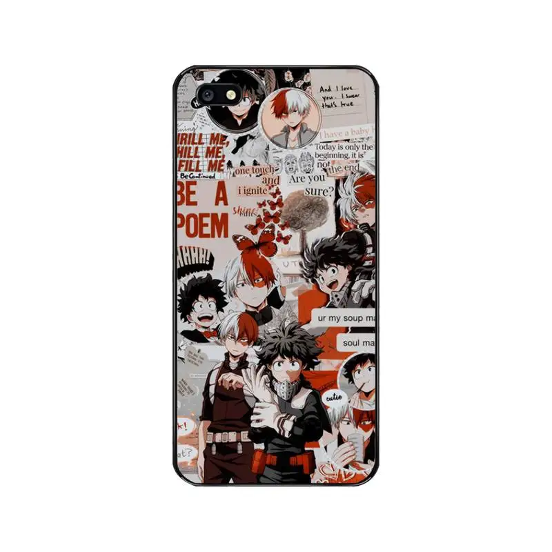 

Tamaki Amajiki My Hero Academia poster Black Phone Case For OPPO F 1S 7 9 K1 A77 F3 RENO F11 A5 A9 2020 A73S R15 REALME PRO