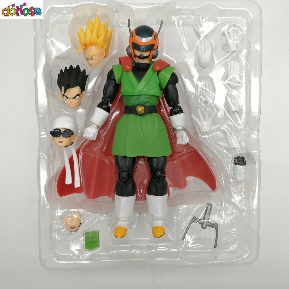 Фигурка Dragon ball Z Great Saiyaman Gohan Bulma Kuririn Joint подвижная аниме фигурка Рождественский подарок фигурка модель