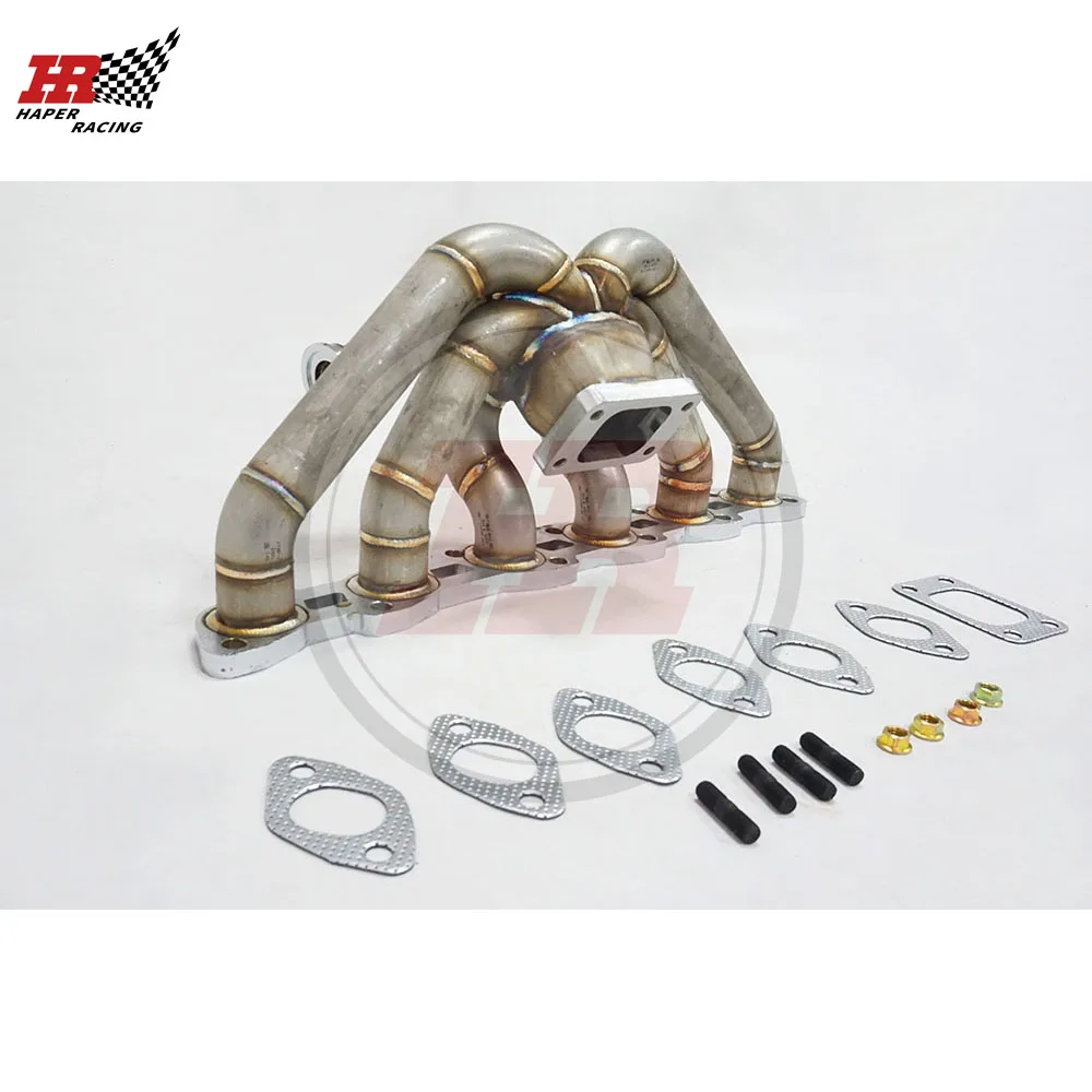 HAPER RACING горячая Распродажа SS304 38 мм верхнее крепление V-band выхлопной коллектор RB25