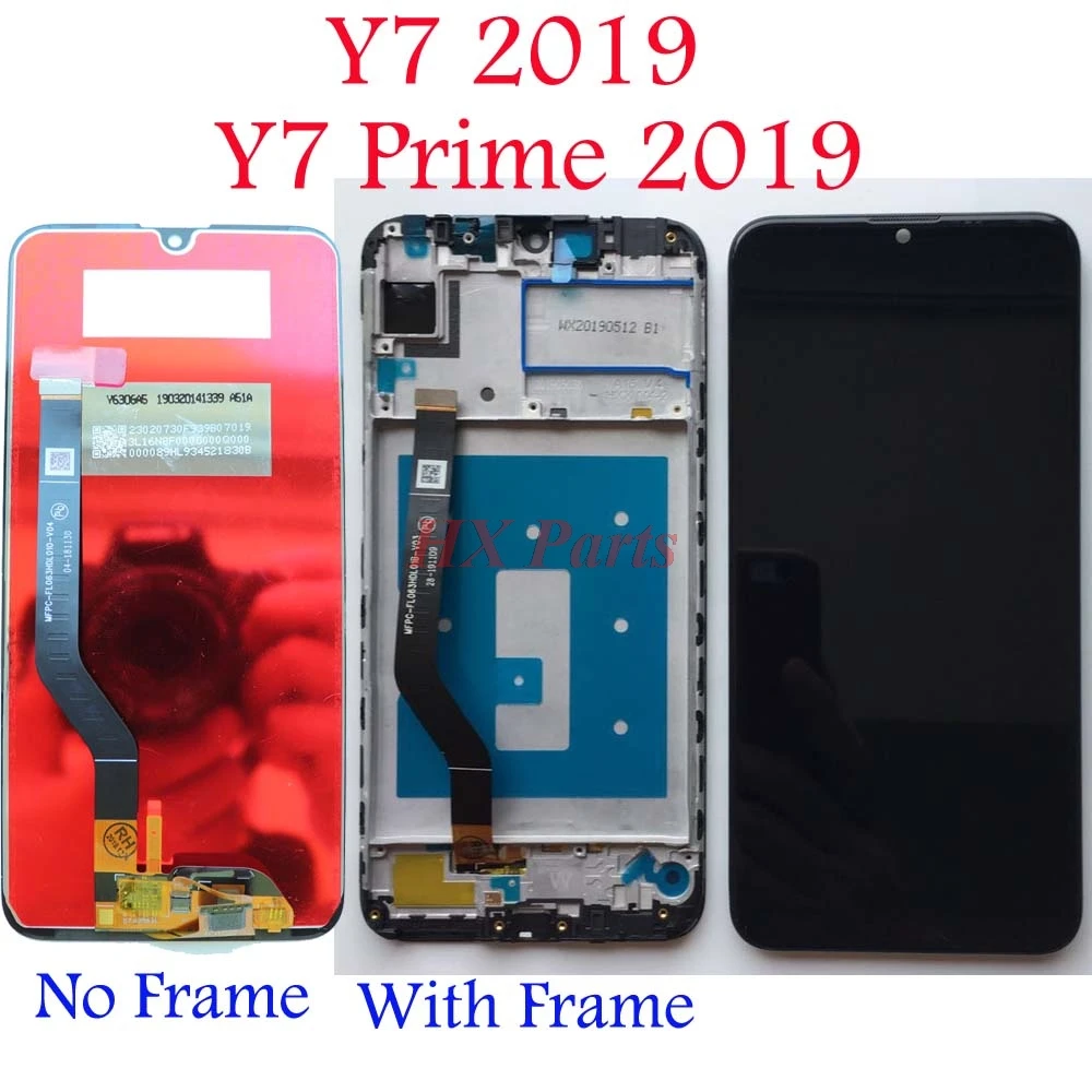 6 26 &quotЖК дисплей для Huawei Y7 2019 DUB LX3 L23 с сенсорным экраном дигитайзер в сборе Prime