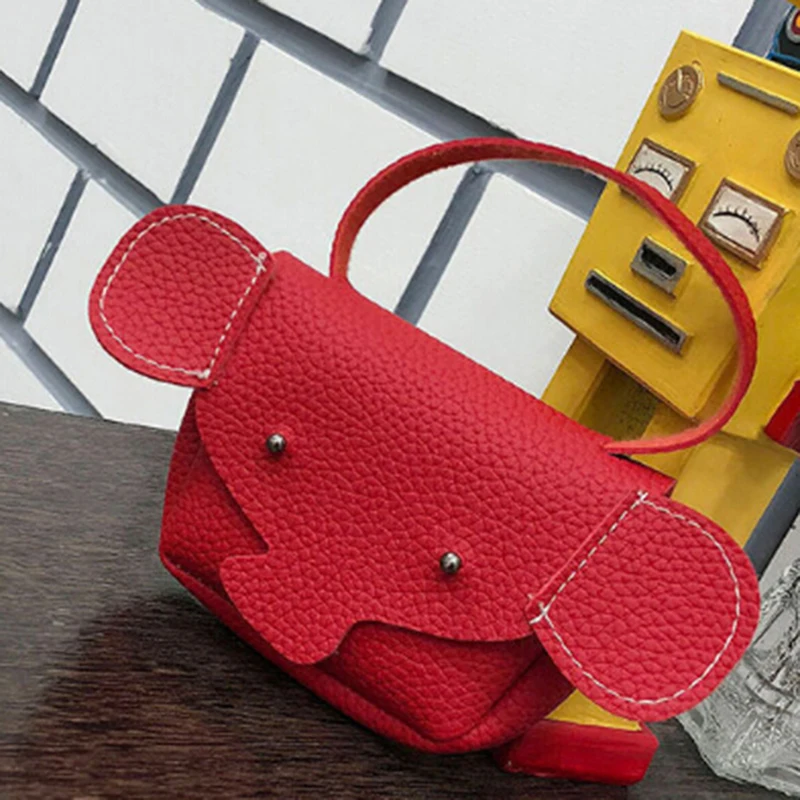 1PC Fashion Mini Cartoon Coin Purse Kids Girls Waterproof Bag Elephant Money Bags Change Pouch Wallet Women's Handbag | Багаж и сумки