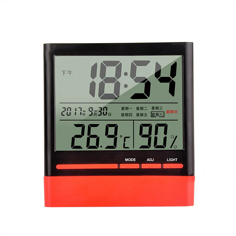 1 шт. комнатный термометр гигрометр метр с будильником Функция Дисплей