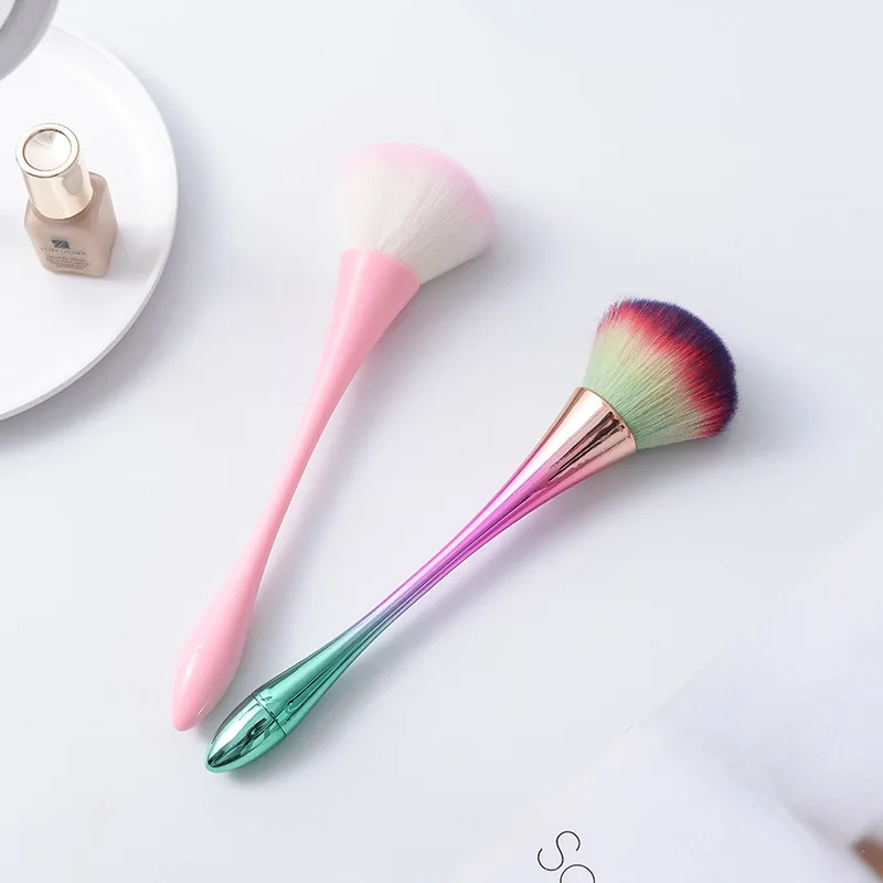 1 шт. основа для макияжа лица Косметическая Пудра Румяна Кисть консилера легко