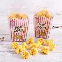 12pcs cute erasers kawaii stationery pencil rubbers popcorn shape eraser for kids prizes office school correction tool toys