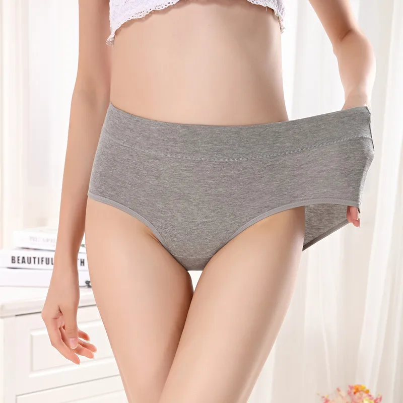 Женское нижнее белье удобные трусы из бамбукового волокна однотонные