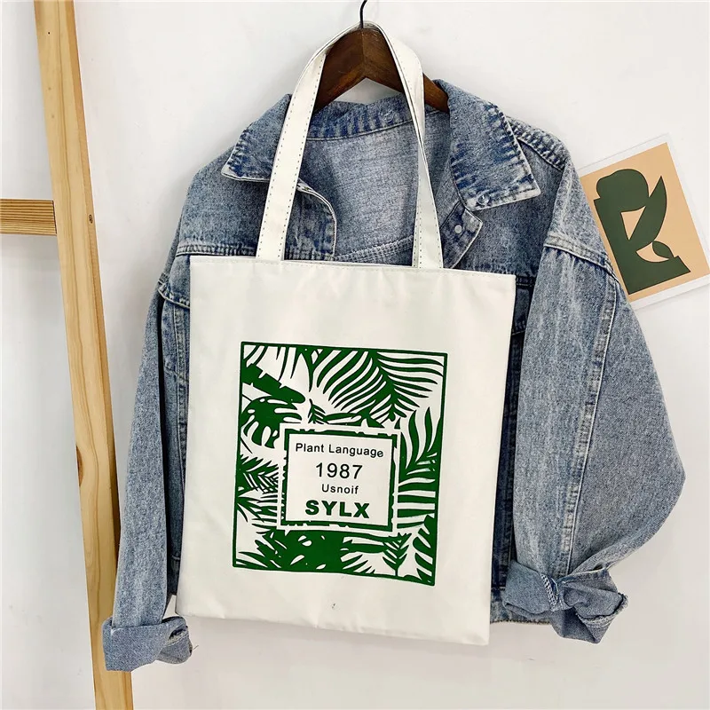 

ins large capacity canvas bag female summer 2021 new tide wild shoulder bag female summer handbag portable daily