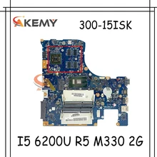 Akemy Suitable For Lenovo 300-15ISK Laptop Motherboard BMWQ1 BMWQ2 NM-A481 CPU I5 6200U GPU R5 M330 2G 100% 5B20K38185