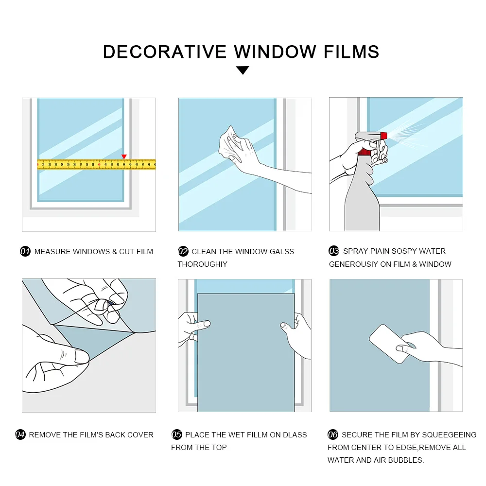 

WOPAR Genuine Tinted Window Film Modern Nordic Elk Pattern Study Room Living Room Office Window Stickers Glass Stickers 2020