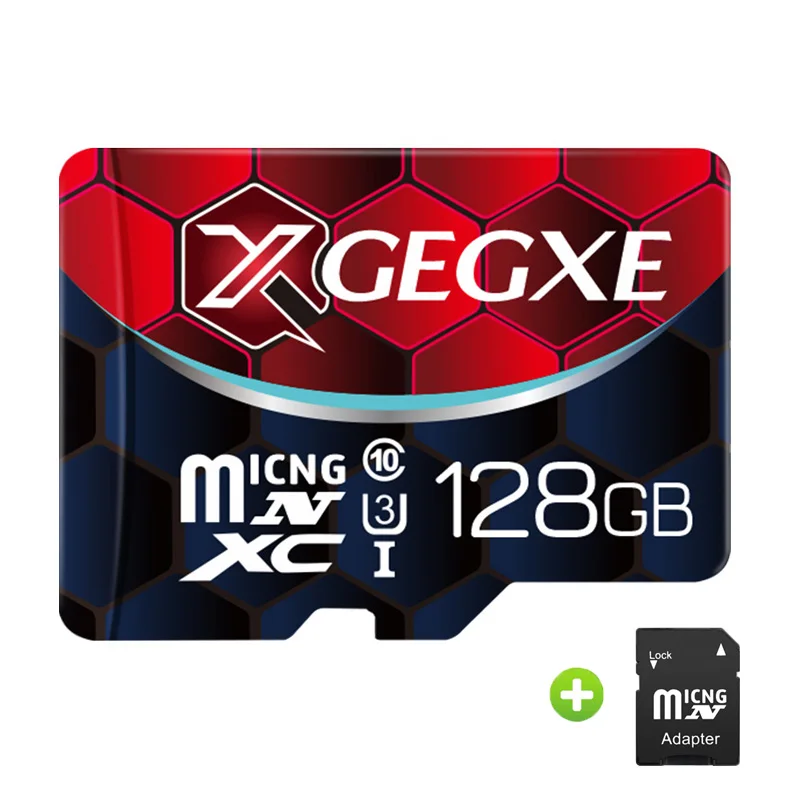 128GB-Adapter Карта памяти XGEGXE 8 ГБ 16 ГБ 32 ГБ 64 Гб 256 Гб класс 10 U1 Micro SD 128 ГБ de memoria высокоскоростная флеш-карта памяти TF микро SD для смартфона стол - Емкость: 128GB-Adapter