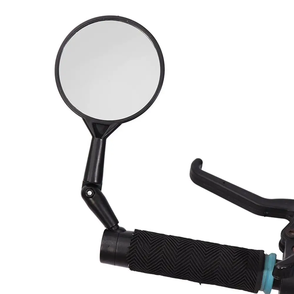 Sepeda Stang Spion Universal Gunung Sepeda Kaca Spion Wide-Angle Cermin Datar Peralatan Berkuda