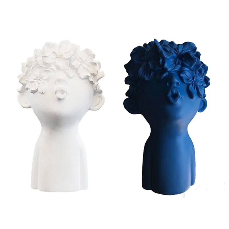 

2 Pcs Spring Blossoms Boys And Girls Butterfly Ornaments Living Room Modern Minimalist Home Decorations,White & Blue