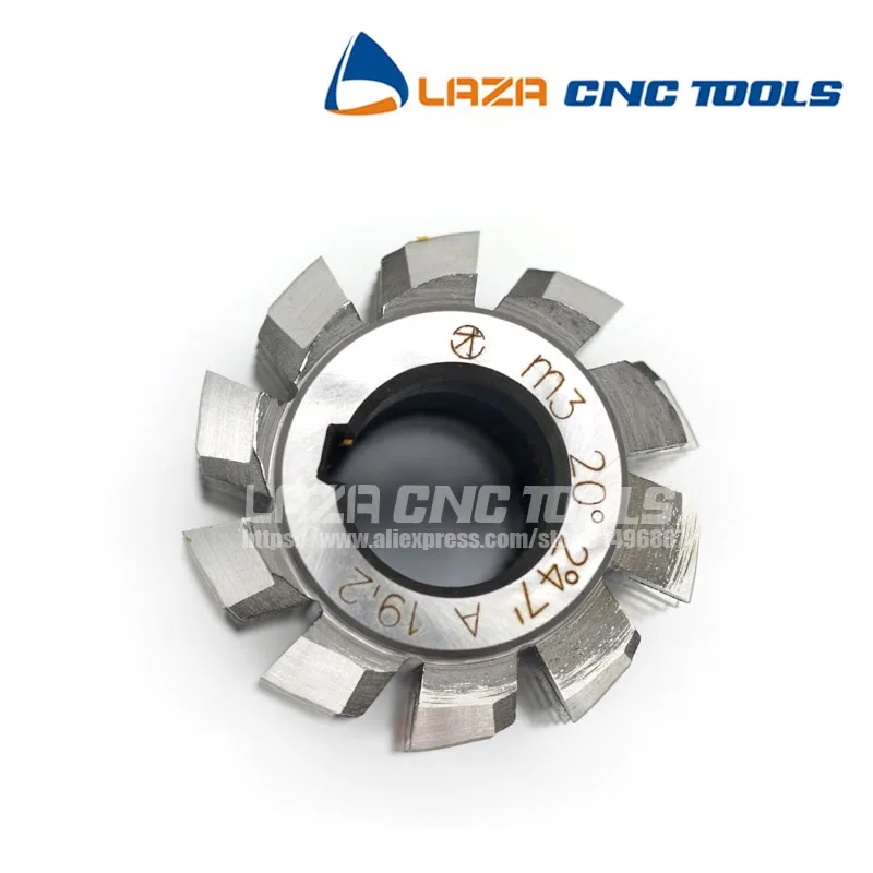 HSS M3 Module Gear Hob Cutter 70*60*27 мм Presure Angle 20 градусов M3.0 белая варочная панель