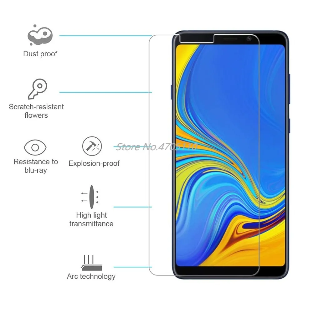 Защита экрана для Samsung A8 A9 Star Lite 2018 закаленное стекло galaxy A3 A5 A7 2016 Защитная