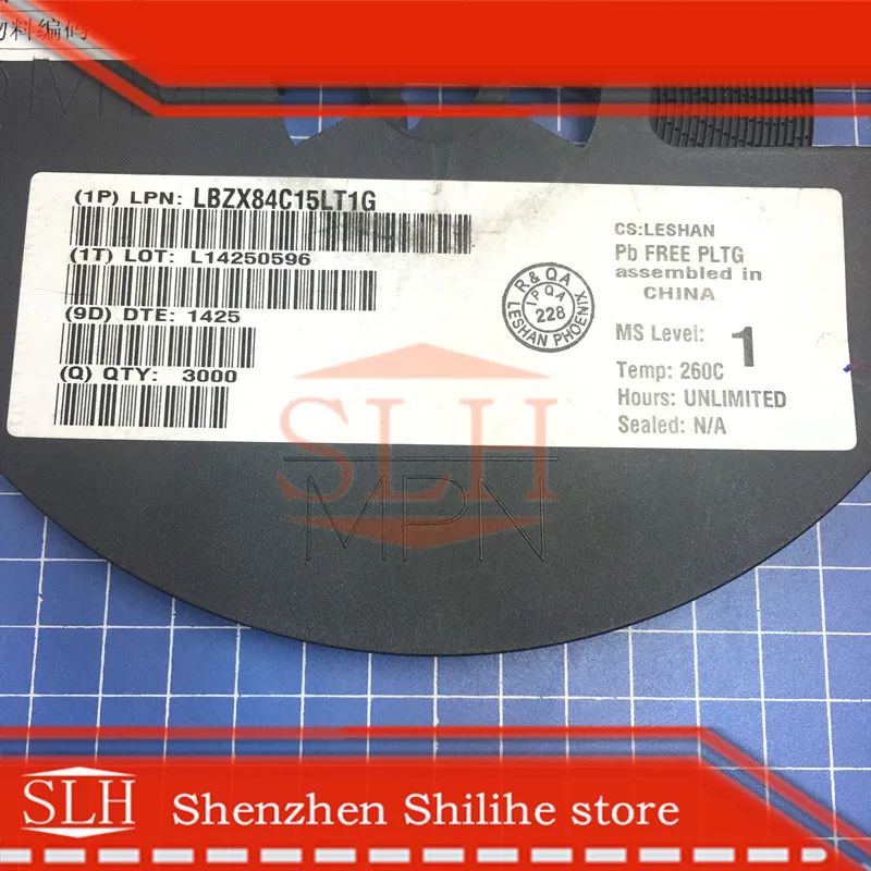 

500 шт./лот LBZX84C15LT1G LBZX84C15LT LBZX84C15 SOT23 новый оригинальный
