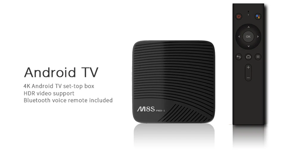 MECOOL M8S PRO L ТВ-приставка Android 7,1 Amlogic S912 3 ГБ 16 ГБ 32 г Bluetooth приставка Голосовое управление 3D 4K HD Smart медиаплеер
