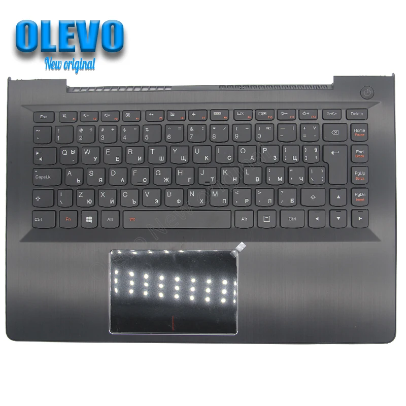 Original top cover for Lenovo Ideapad 500S-13ISK 300S-13ISK U31-70 upper case palmrest with BGR keyboard 5CB0J30988