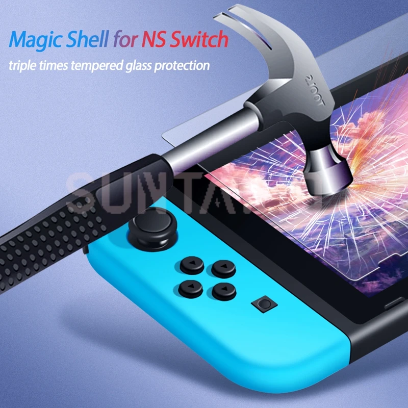 Защитное стекло для Nintendo Switch Nintendos NS стеклянные аксессуары пленка экрана 3 шт. for
