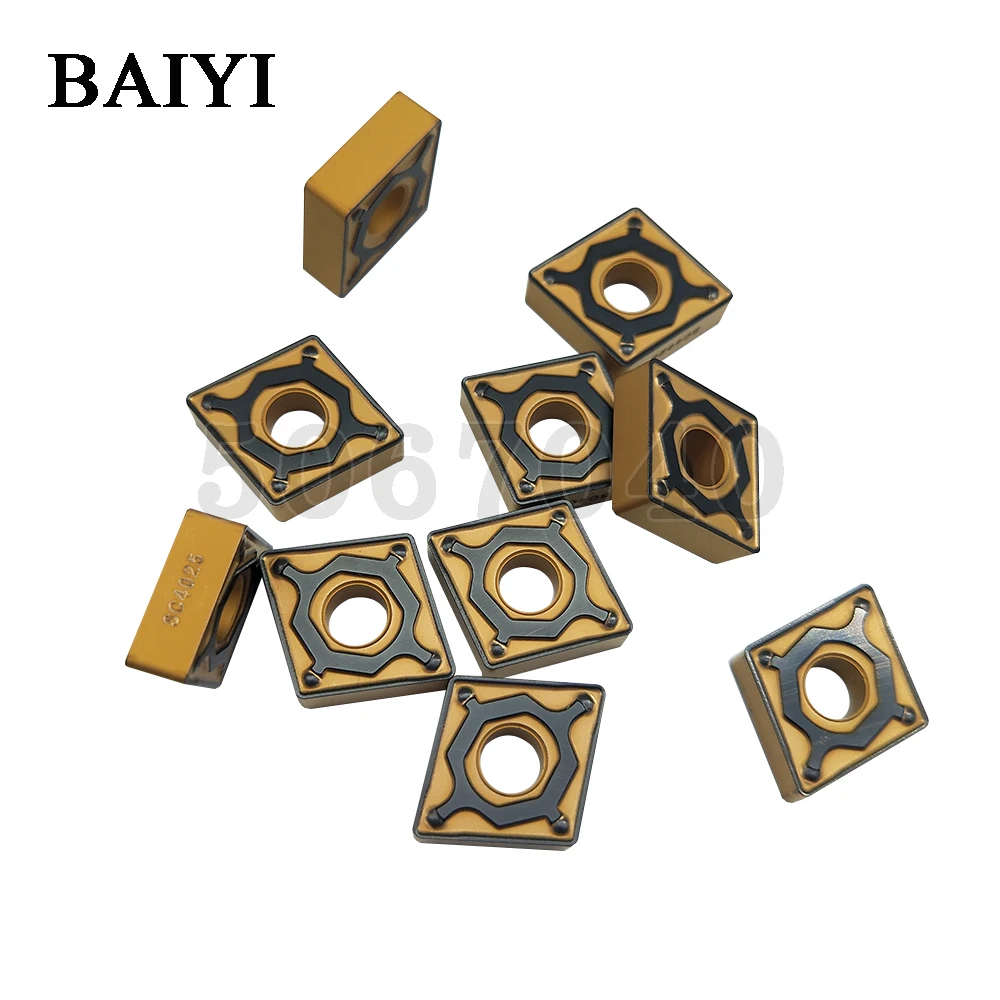 

CNMG120408-PG SC4025 Outer round diamond-shaped CNC insert CNMG120408 CNC rough and fine turning blade for stainless steel