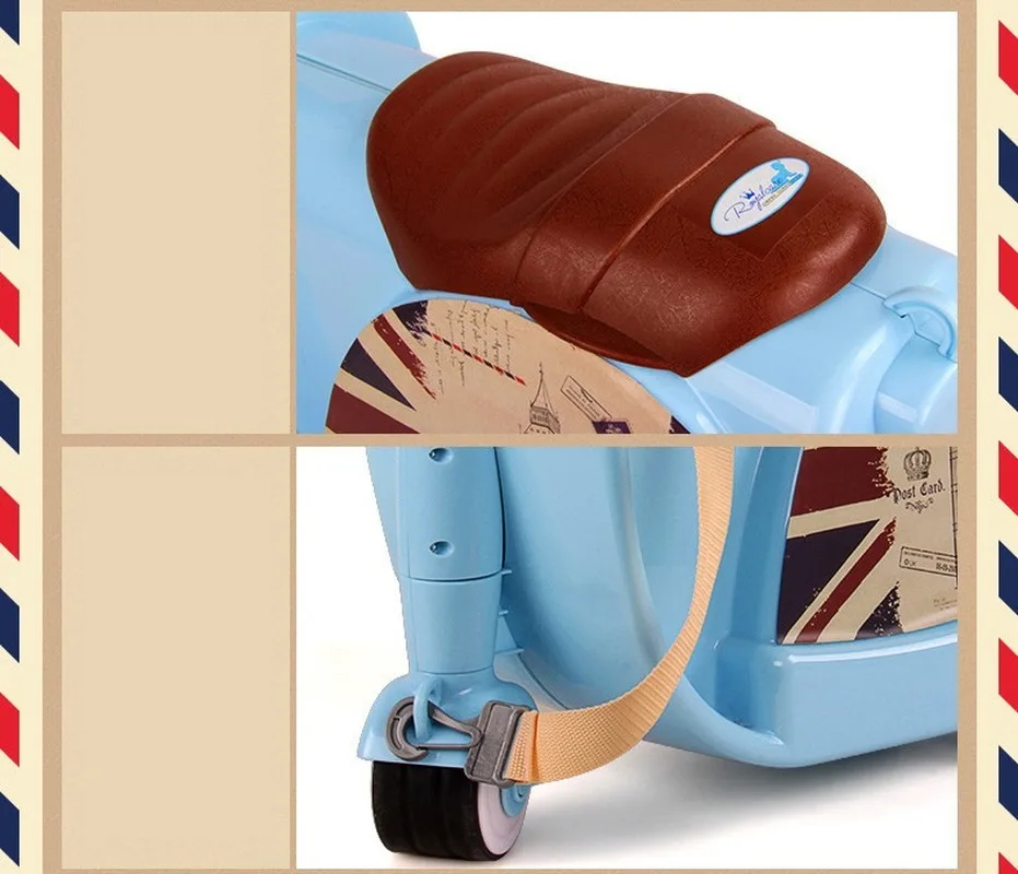 Чемодан для катания на колесах детей чемодан колесиках мальчиков путешествий |