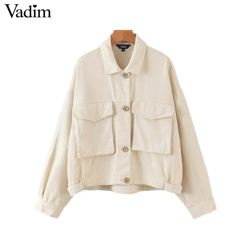Женское элегантное платье vadim Оверсайз Джинсовая Куртка Карманы длинный рукав