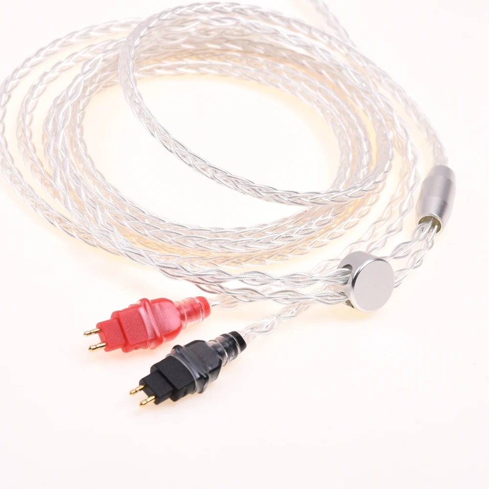 XLR 4Pin Male 1.2m(4Feet) Hi-end 8 Cores 5n Silver Plated Headphone Upgrade Cable for SENNHEISER HD580 HD600 HD650 enlarge