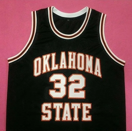 

#32 JOHN STARKS Oklahoma State Basketball Jersey Stitched Custom Any Number Name jerseys